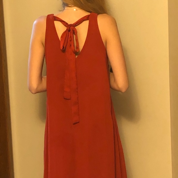 Gorgeous red dress! Unique style! - Picture 3 of 4